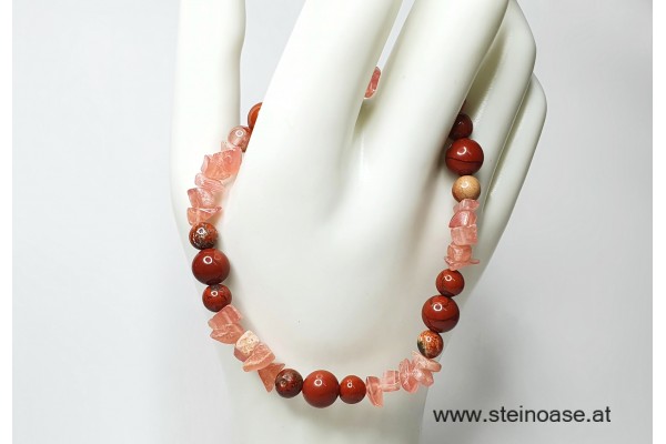'Blutdruck, Kreislauf anregend...' Armband